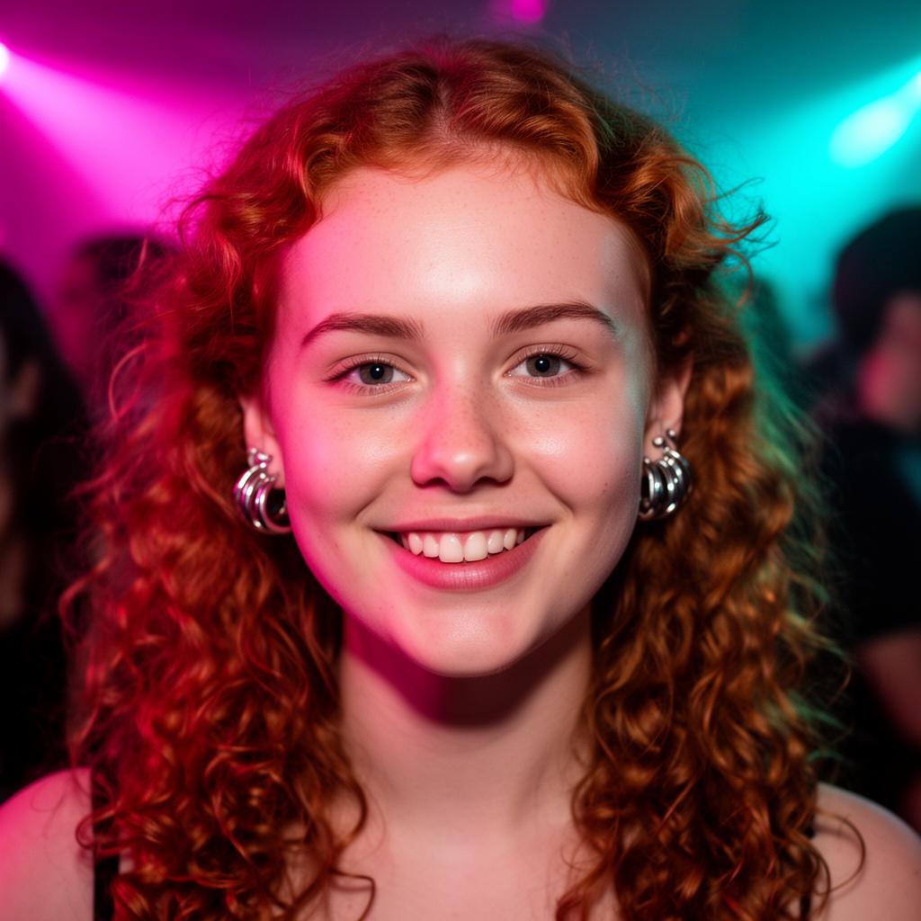Fan portrait